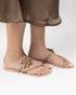 FLEUR Studded Flats